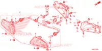 FEU ARRIERE pour Honda FOURTRAX 680 RINCON CAMO de 2017