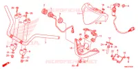 GUIDON pour Honda FOURTRAX 680 RINCON BLACK de 2017