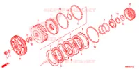 EMBRAYAGE (BAS) pour Honda FOURTRAX 680 RINCON RED de 2017