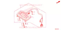 COMPTEUR pour Honda FOURTRAX 680 RINCON RED de 2017
