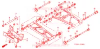 BRAS ARRIERE pour Honda FOURTRAX 680 RINCON GPS de 2006