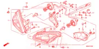 PHARE pour Honda FOURTRAX 680 RINCON GPS de 2006