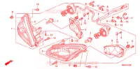 PHARE pour Honda FOURTRAX 680 RINCON GPS de 2006
