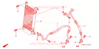 RADIATEUR D'HUILE pour Honda FOURTRAX 680 RINCON GPS de 2006