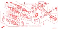 ROTULE ARRIERE pour Honda FOURTRAX 680 RINCON GPS CAMO de 2010