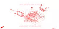 COUVERCLE DE POUSSOIR pour Honda TRX 700 XX de 2008