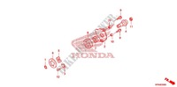 POMPE A HUILE pour Honda TRX 700 XX de 2008