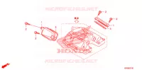 COUVERCLE DE POUSSOIR pour Honda TRX 700 XX de 2009