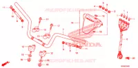 GUIDON pour Honda TRX 700 XX de 2009
