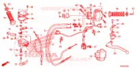 LEVIER DE GUIDON   CABLE   COMMODO pour Honda TRX 700 XX de 2009