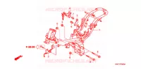 CADRE pour Honda SUPER CUB 110 de 2009