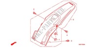 GARDE BOUE ARRIERE pour Honda CRF 150 R BIG WHEELS de 2012