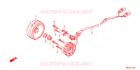 ALTERNATEUR pour Honda CRF 150 R de 2013