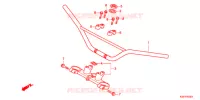 GUIDON   TE DE FOURCHE pour Honda CRF 150 R de 2014
