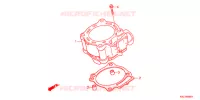CYLINDRE pour Honda CRF 250 X de 2011
