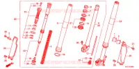 FOURCHE pour Honda CRF 250 X de 2011