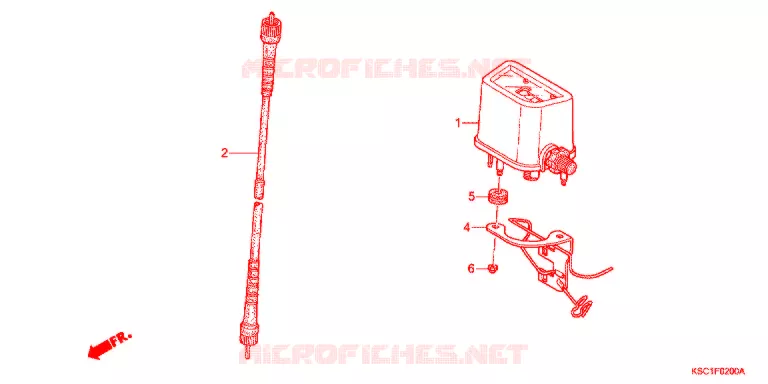COMPTEUR Honda MOTO 250 CRF 2012  CRF250XC