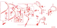 LEVIER DE GUIDON   CABLE   COMMODO pour Honda SUPER CUB 110 MD スーパーカブ, TYPE Y2 de 2015