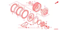 EMBRAYAGE pour Honda SUPER CUB 50 PRO -YA- de 2017