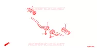 REPOSE PIED pour Honda SUPER CUB 50 PRO -YA- de 2017