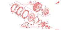 EMBRAYAGE pour Honda SUPER CUB 50 PRO -YC- de 2016