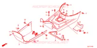 MARCHE PIEDS pour Honda TACT 50      2J de 2015