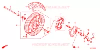 ROUE AVANT pour Honda TACT 50      J de 2015