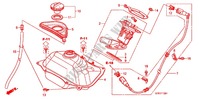 RESERVOIR A CARBURANT   POMPE A ESSENCE (NSC50SH8/9) pour Honda 50 DIO CESTA de 2008