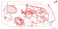 COMPTEUR pour Honda 50 DIO CESTA de 2010