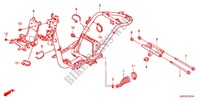 CADRE (NSC50SH8/9/B/E) pour Honda 50 DIO CESTA de 2011
