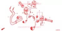 COMMODO   LEVIER   CABLE pour Honda FAZE 250 ABS de 2017