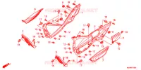 MARCHE PIEDS pour Honda FAZE 250 de 2012