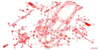 CADRE pour Honda FAZE 250 TYPE S de 2016