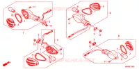 CLIGNOTANT pour Honda FAZE 250 TYPE S de 2016