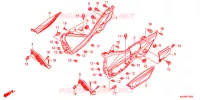 MARCHE PIEDS pour Honda FAZE 250 TYPE S de 2016