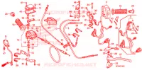 LEVIER DE GUIDON   CABLE   COMMODO pour Honda FOURTRAX 500 FOREMAN ES de 2011