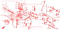 MAITRE CYLINDRE DE FREIN AVANT pour Honda FOURTRAX 500 FOREMAN ES de 2011