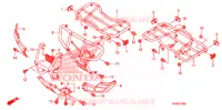 SUPPORT pour Honda FOURTRAX 500 FOREMAN ES de 2011