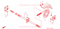 ARBRE DE ROUE ARRIERE pour Honda SPORTRAX TRX 90 de 2005