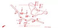 GUIDON pour Honda SPORTRAX TRX 90 de 2005