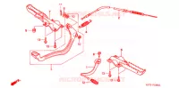REPOSE PIED pour Honda SPORTRAX TRX 90 de 2005