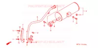 SILENCIEUX D'ECHAPPEMENT pour Honda SPORTRAX TRX 90 de 2005
