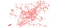 CADRE pour Honda SPORTRAX TRX 90 de 2006