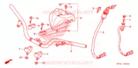 GUIDON pour Honda SPORTRAX TRX 90 de 2009