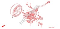 ALTERNATEUR pour Honda SPORTRAX TRX 90 de 2012