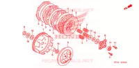 EMBRAYAGE pour Honda SPORTRAX TRX 90 de 2013