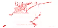 PEDALE pour Honda SPORTRAX TRX 90 de 2013