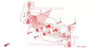 TRIANGLES AVANT pour Honda SPORTRAX TRX 90 de 2013