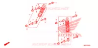 AMORTISSEUR AVANT pour Honda SPORTRAX TRX 90 de 2013