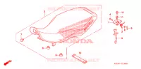 SELLE pour Honda SPORTRAX TRX 90 de 2013